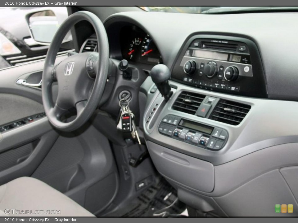 Gray Interior Controls for the 2010 Honda Odyssey EX #46766331