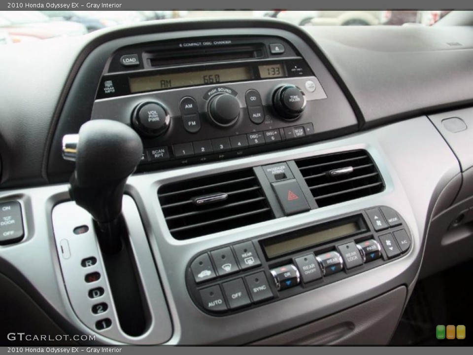 Gray Interior Controls for the 2010 Honda Odyssey EX #46766532