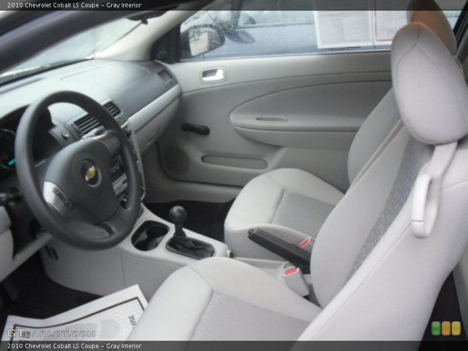 Gray Interior Photo for the 2010 Chevrolet Cobalt LS Coupe #46767927