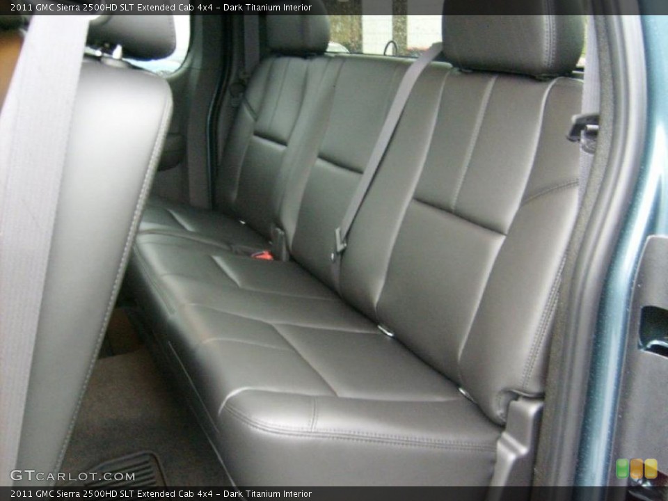 Dark Titanium Interior Photo for the 2011 GMC Sierra 2500HD SLT Extended Cab 4x4 #46768056