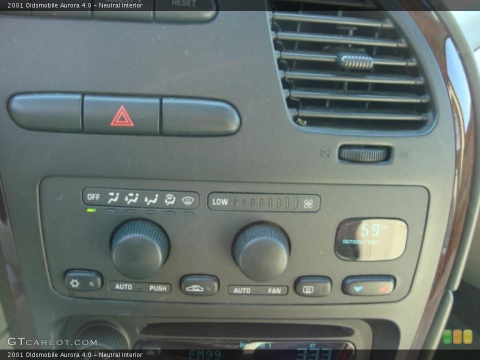 Neutral Interior Controls for the 2001 Oldsmobile Aurora 4.0 #46768500