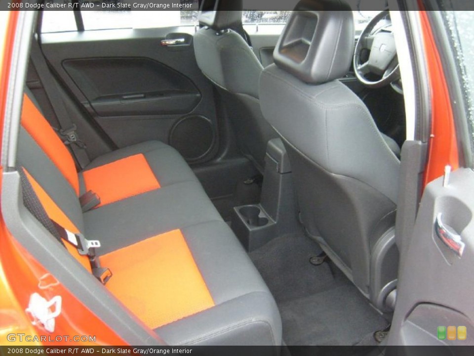 Dark Slate Gray/Orange Interior Photo for the 2008 Dodge Caliber R/T AWD #46769043