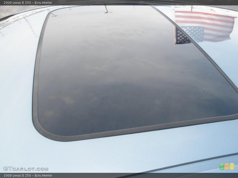 Ecru Interior Sunroof for the 2009 Lexus IS 250 #46770510