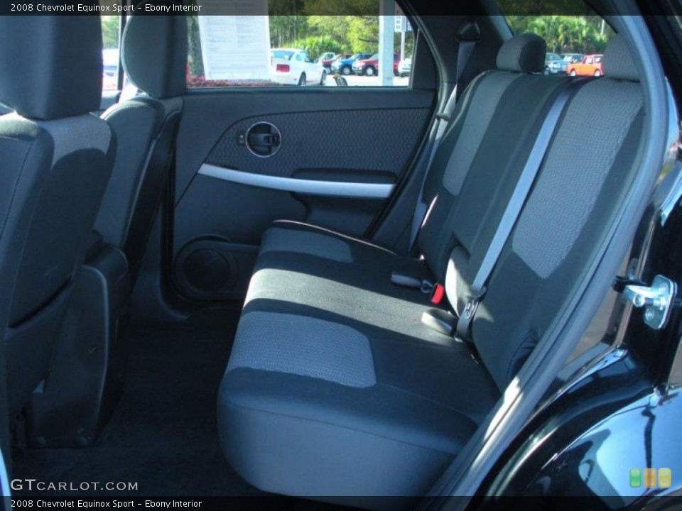 Ebony Interior Photo for the 2008 Chevrolet Equinox Sport #46772364