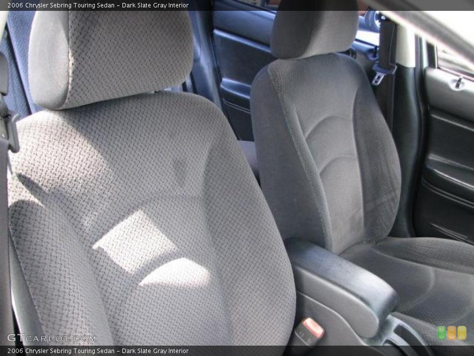 Dark Slate Gray Interior Photo for the 2006 Chrysler Sebring Touring Sedan #46772445