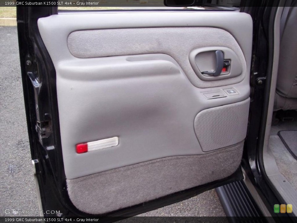 Gray Interior Door Panel for the 1999 GMC Suburban K1500 SLT 4x4 #46773834