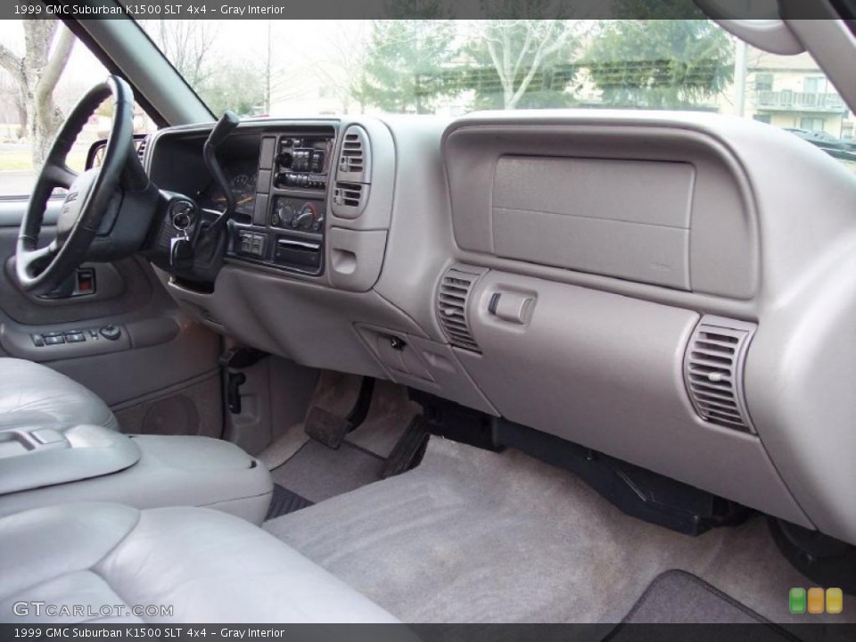 Gray Interior Dashboard for the 1999 GMC Suburban K1500 SLT 4x4 #46773868