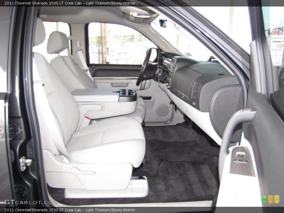 Light Titanium/Ebony Interior Photo for the 2011 Chevrolet Silverado 1500 LT Crew Cab #46773919