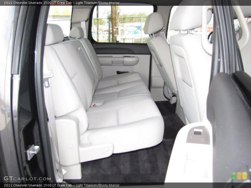 Light Titanium/Ebony Interior Photo for the 2011 Chevrolet Silverado 1500 LT Crew Cab #46773925