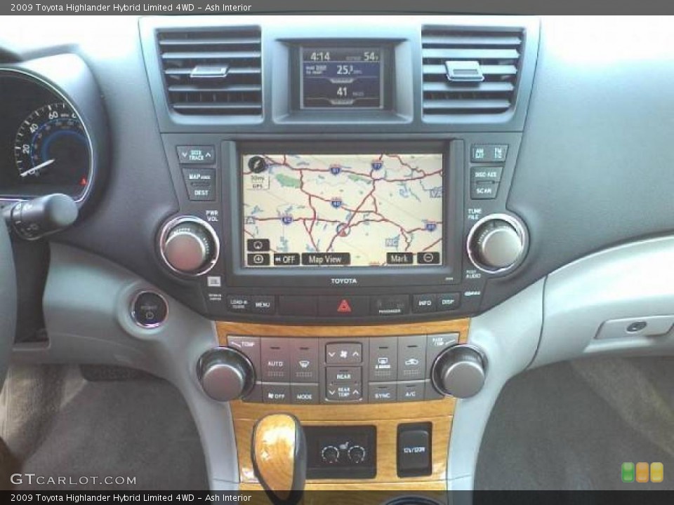 Ash Interior Navigation for the 2009 Toyota Highlander Hybrid Limited 4WD #46774399