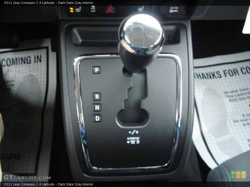 Dark Slate Gray Interior Transmission for the 2011 Jeep Compass 2.4 Latitude #46774735
