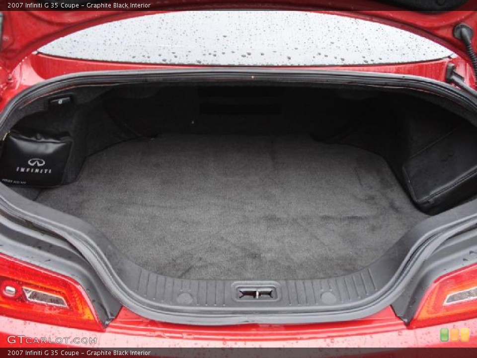 Graphite Black Interior Trunk for the 2007 Infiniti G 35 Coupe #46775059