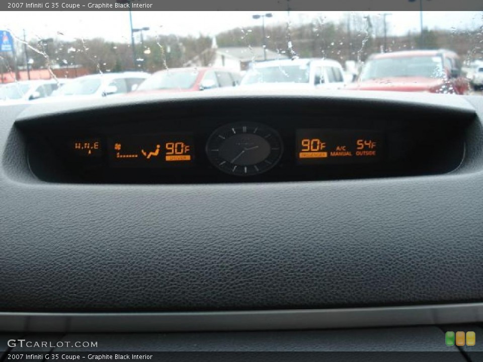 Graphite Black Interior Gauges for the 2007 Infiniti G 35 Coupe #46775077