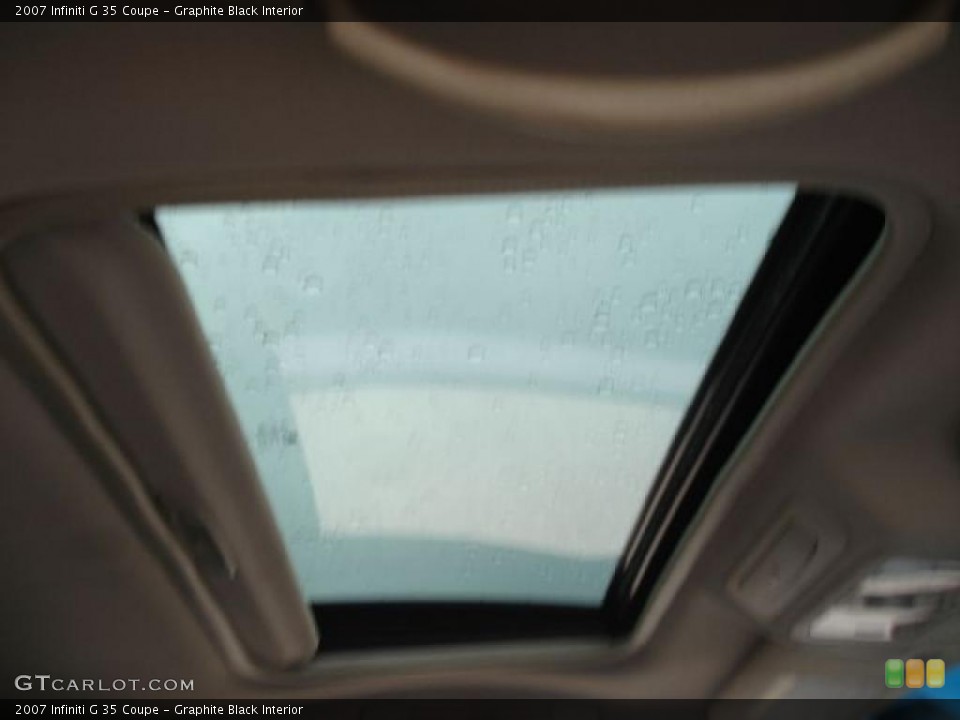 Graphite Black Interior Sunroof for the 2007 Infiniti G 35 Coupe #46775101