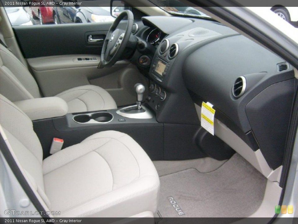 Gray Interior Photo for the 2011 Nissan Rogue SL AWD #46778439