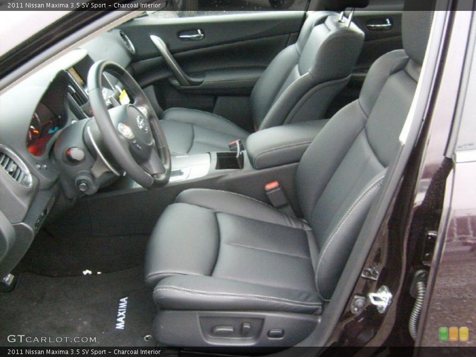 Charcoal Interior Photo for the 2011 Nissan Maxima 3.5 SV Sport #46778820