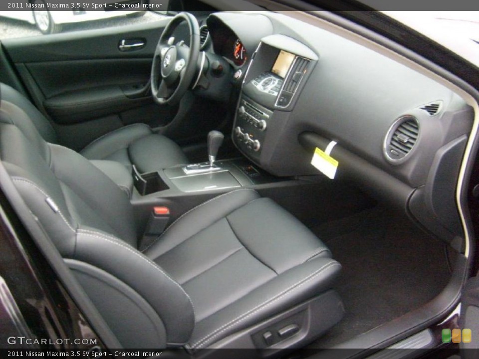 Charcoal Interior Photo for the 2011 Nissan Maxima 3.5 SV Sport #46779039