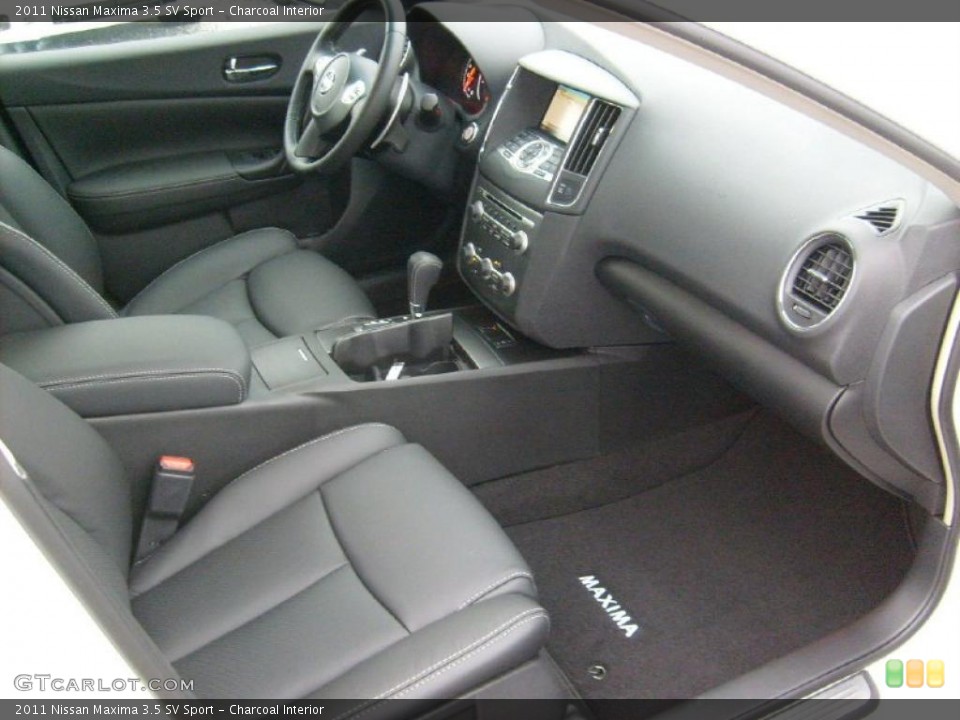 Charcoal Interior Photo for the 2011 Nissan Maxima 3.5 SV Sport #46779345