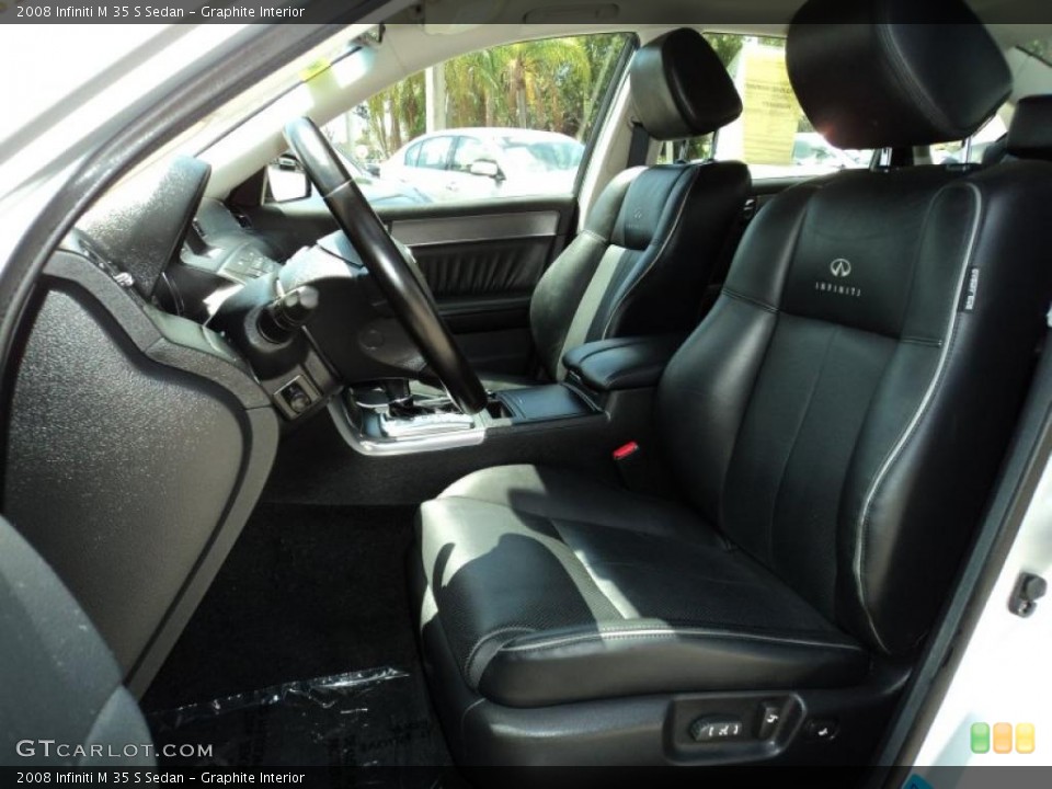 Graphite Interior Photo for the 2008 Infiniti M 35 S Sedan #46780668