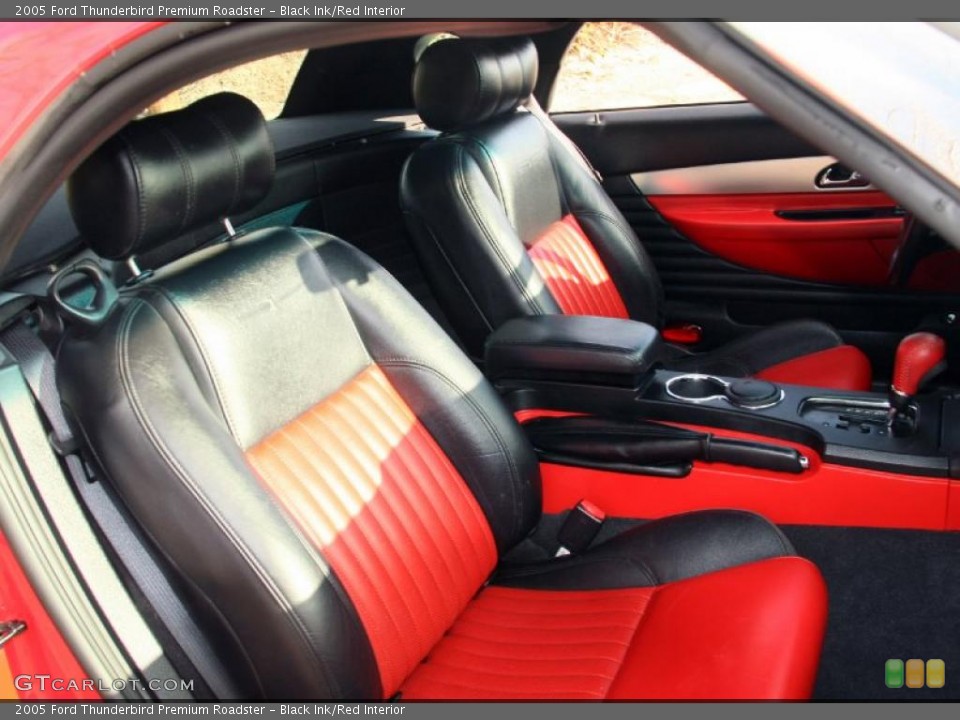 Black Ink/Red Interior Photo for the 2005 Ford Thunderbird Premium Roadster #46781334