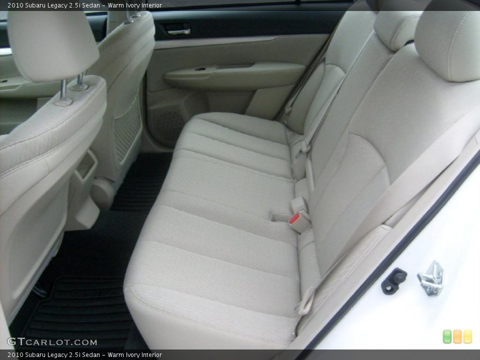 Warm Ivory Interior Photo for the 2010 Subaru Legacy 2.5i Sedan #46782789