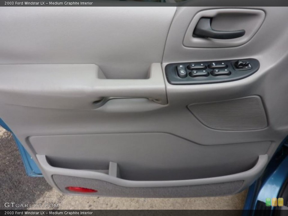 Medium Graphite Interior Door Panel for the 2003 Ford Windstar LX #46785150