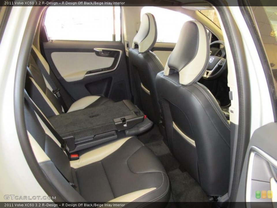 R Design Off Black/Beige Inlay Interior Photo for the 2011 Volvo XC60 3.2 R-Design #46785462
