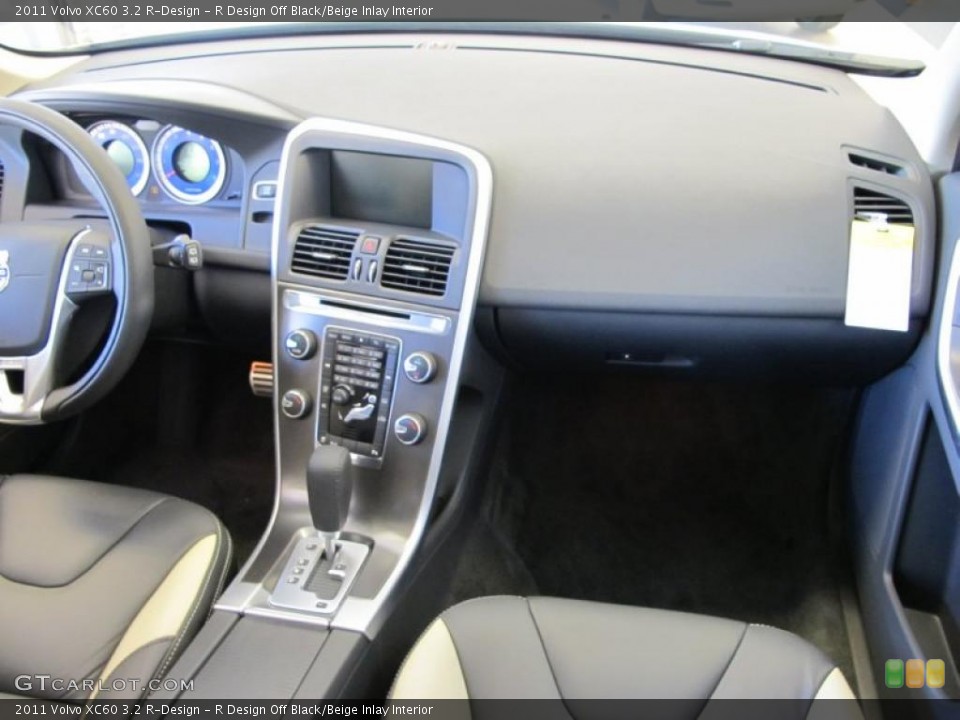 R Design Off Black/Beige Inlay Interior Dashboard for the 2011 Volvo XC60 3.2 R-Design #46785477