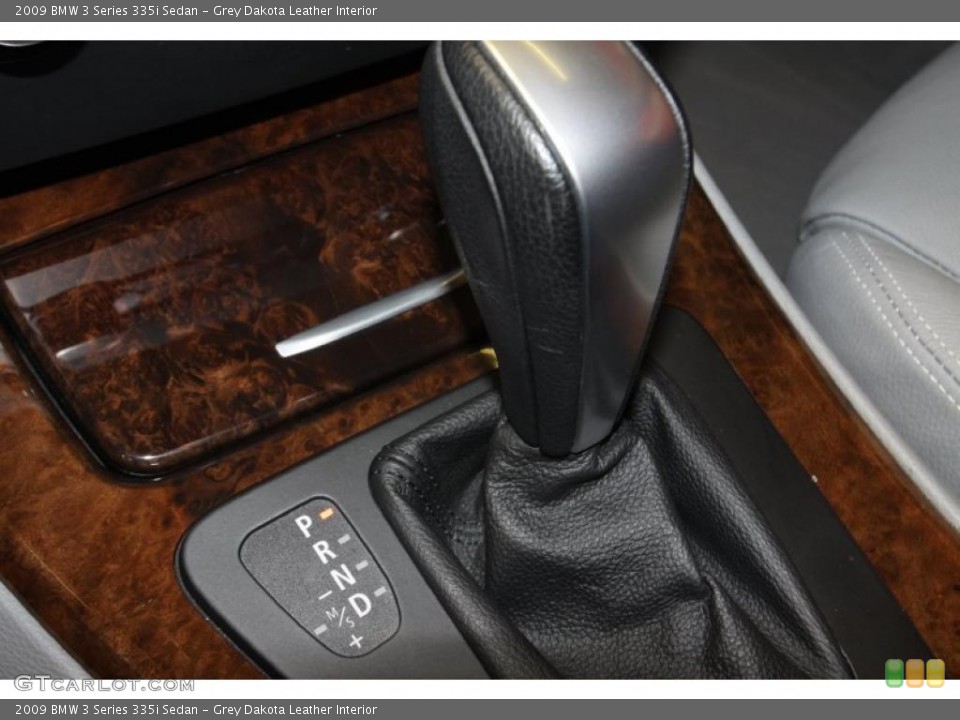 Grey Dakota Leather Interior Transmission for the 2009 BMW 3 Series 335i Sedan #46785597