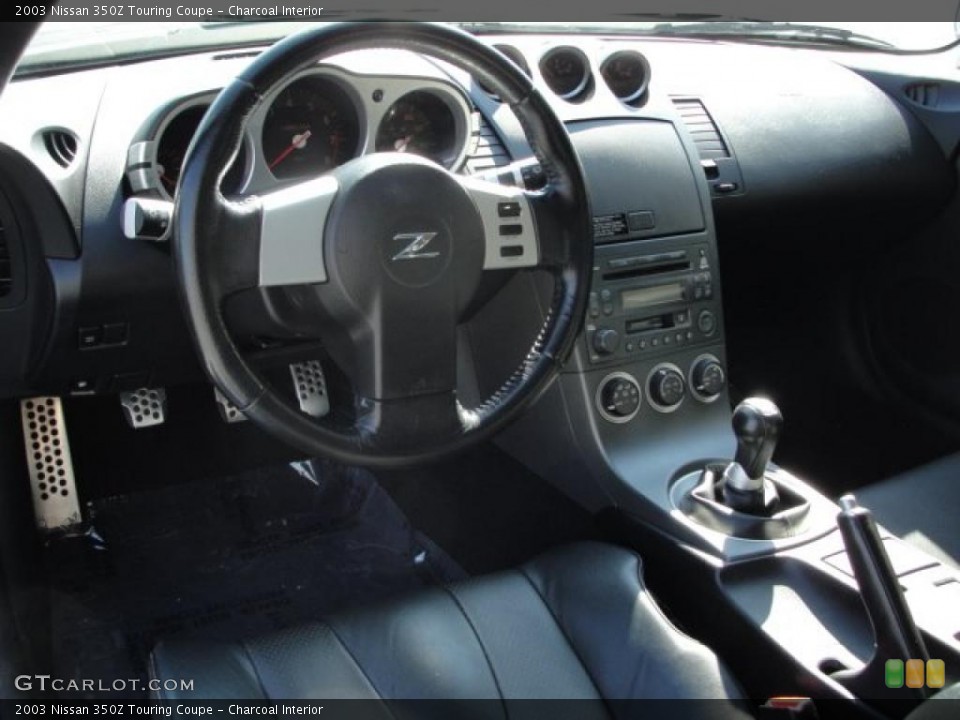 Charcoal Interior Dashboard for the 2003 Nissan 350Z Touring Coupe #46788714