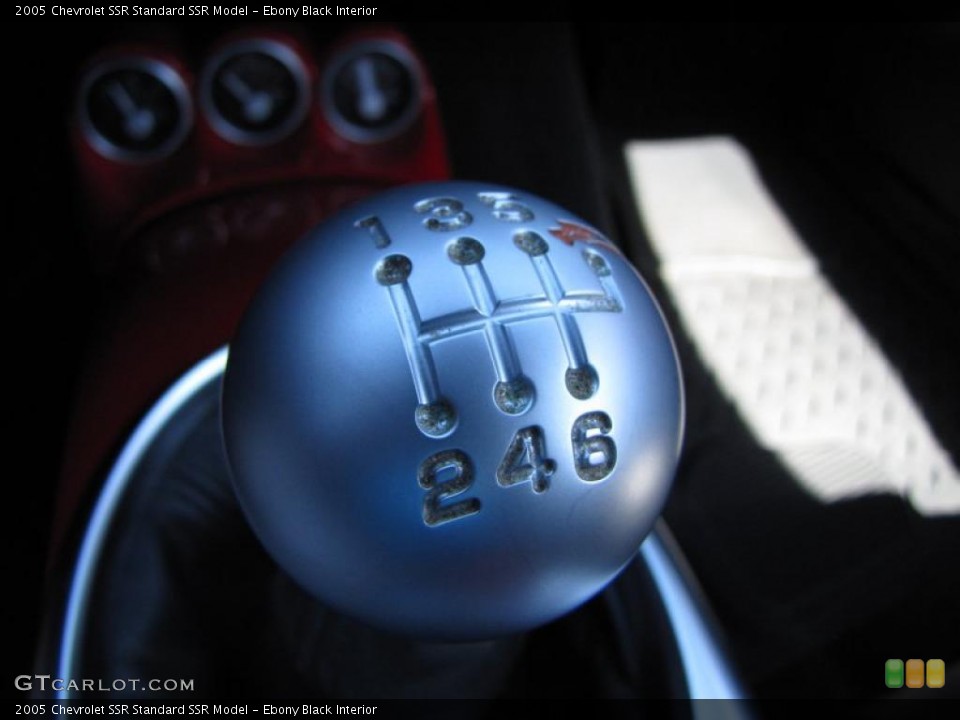 Ebony Black Interior Transmission for the 2005 Chevrolet SSR  #46790664