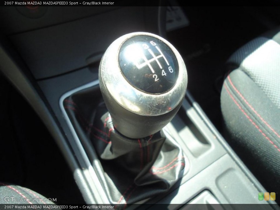 Gray/Black Interior Transmission for the 2007 Mazda MAZDA3 MAZDASPEED3 Sport #46791510
