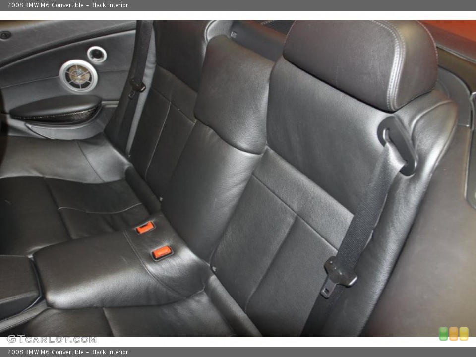 Black Interior Photo for the 2008 BMW M6 Convertible #46791660