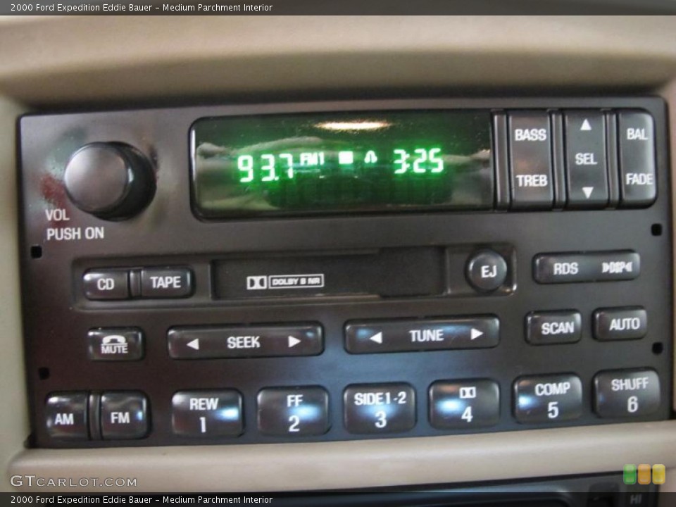 Medium Parchment Interior Controls for the 2000 Ford Expedition Eddie Bauer #46791888