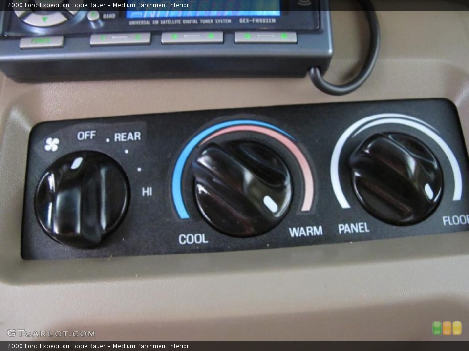 Medium Parchment Interior Controls for the 2000 Ford Expedition Eddie Bauer #46791917