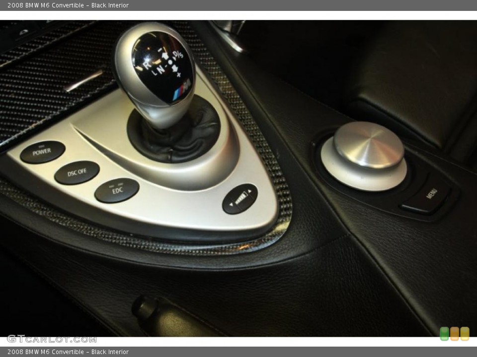Black Interior Transmission for the 2008 BMW M6 Convertible #46792119