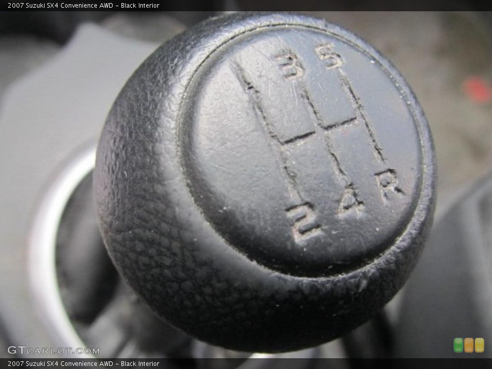 Black Interior Transmission for the 2007 Suzuki SX4 Convenience AWD #46792242