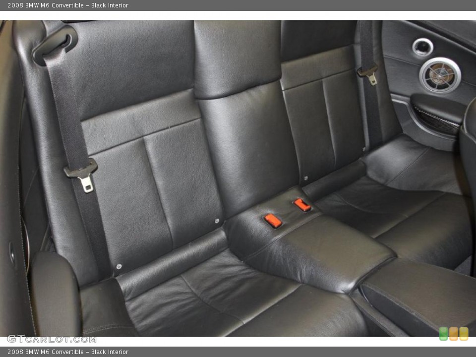 Black Interior Photo for the 2008 BMW M6 Convertible #46792362