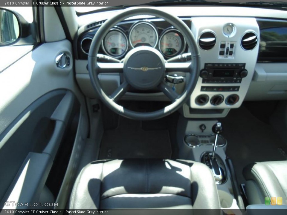 Pastel Slate Gray Interior Gauges for the 2010 Chrysler PT Cruiser Classic #46792722