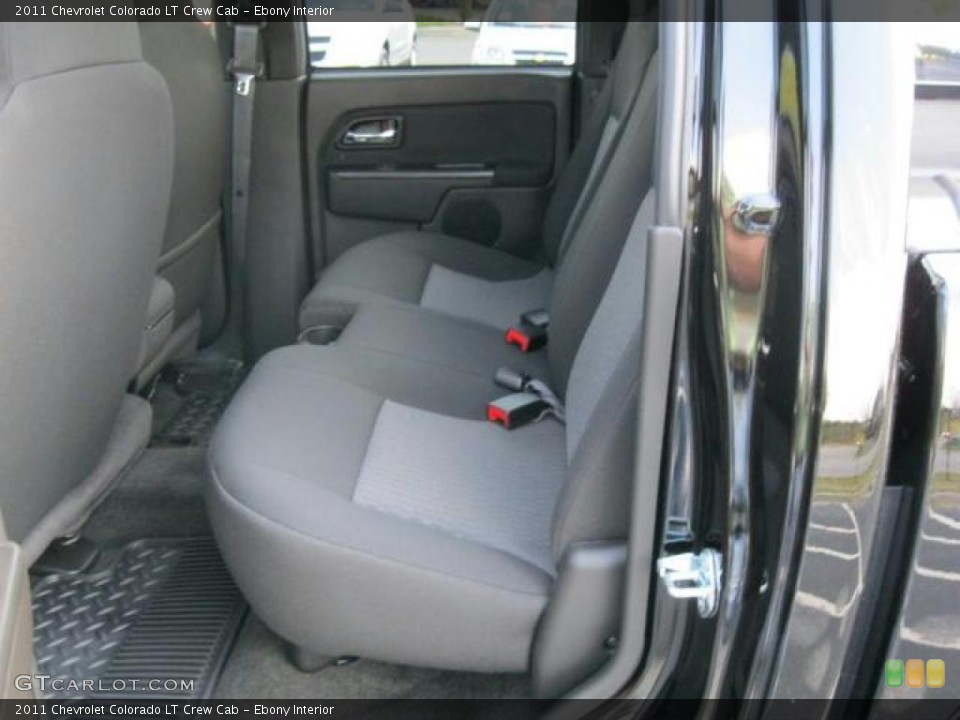 Ebony Interior Photo for the 2011 Chevrolet Colorado LT Crew Cab #46793991