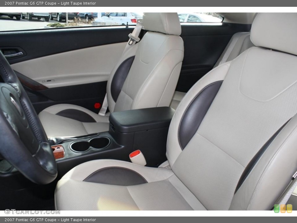 Light Taupe Interior Photo for the 2007 Pontiac G6 GTP Coupe #46794846