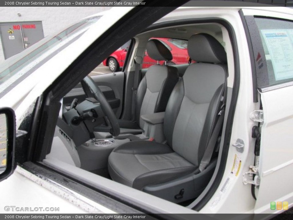 Dark Slate Gray/Light Slate Gray Interior Photo for the 2008 Chrysler Sebring Touring Sedan #46795116