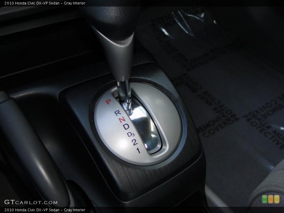 Gray Interior Transmission for the 2010 Honda Civic DX-VP Sedan #46798761