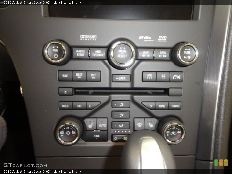 Light Neutral Interior Controls for the 2010 Saab 9-5 Aero Sedan XWD #46798920