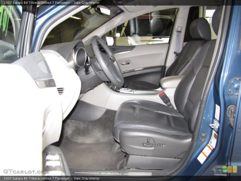 Slate Gray Interior Photo for the 2007 Subaru B9 Tribeca Limited 7 Passenger #46800615
