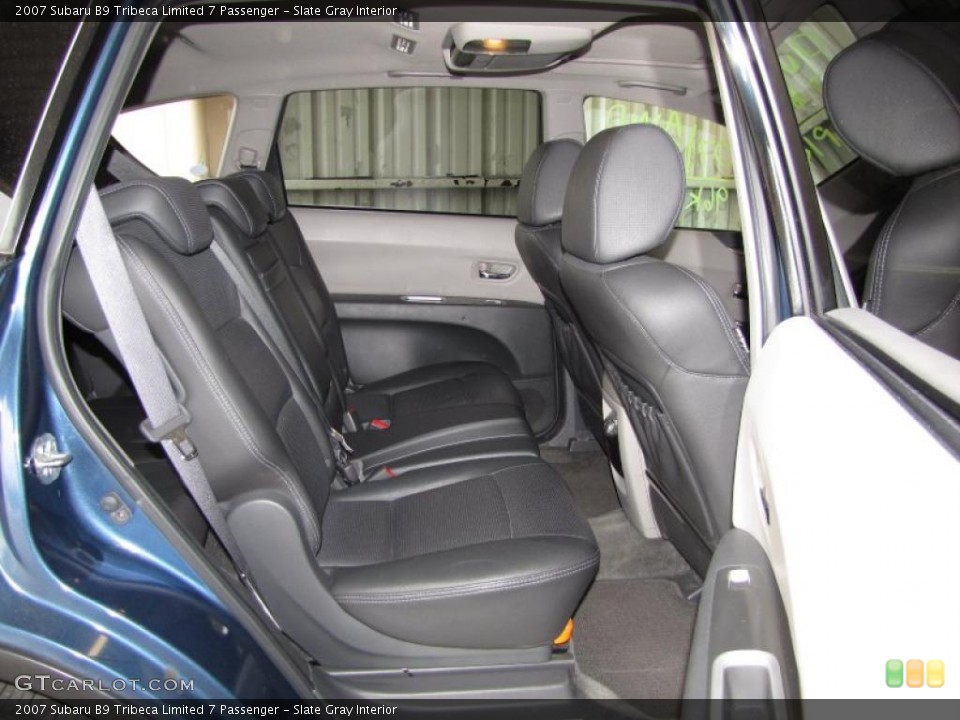 Slate Gray Interior Photo for the 2007 Subaru B9 Tribeca Limited 7 Passenger #46800636