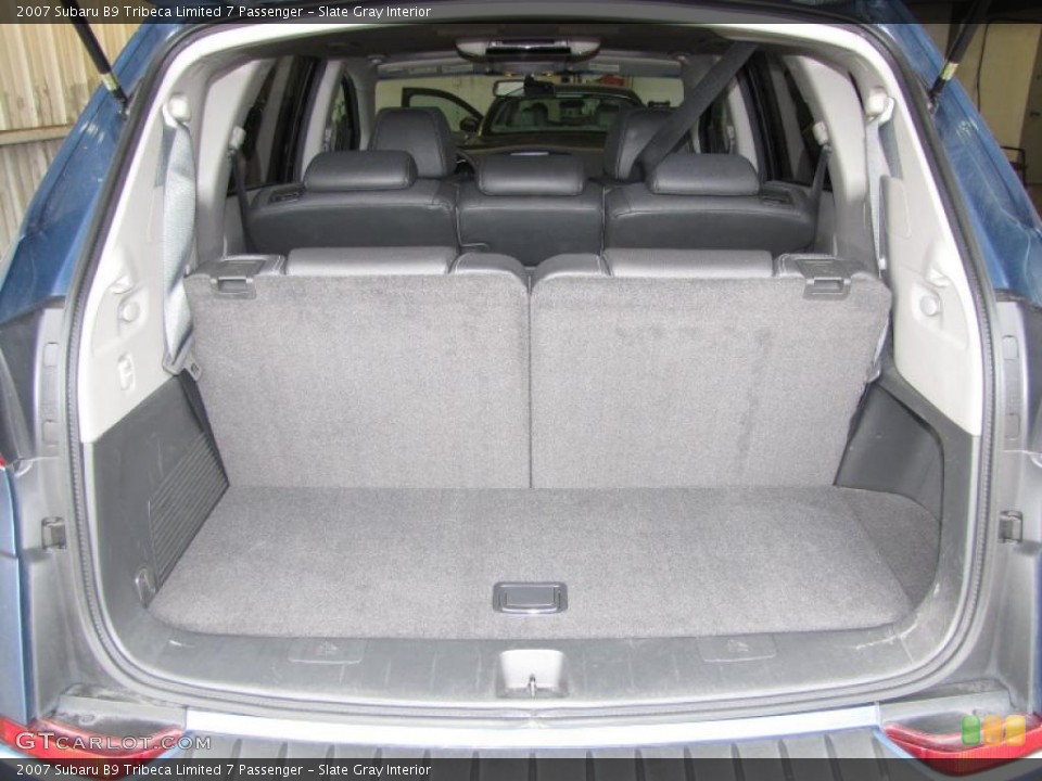 Slate Gray Interior Trunk for the 2007 Subaru B9 Tribeca Limited 7 Passenger #46800747