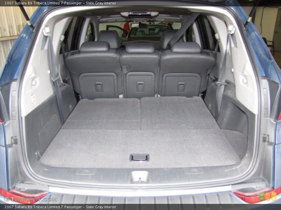 Slate Gray Interior Trunk for the 2007 Subaru B9 Tribeca Limited 7 Passenger #46800762