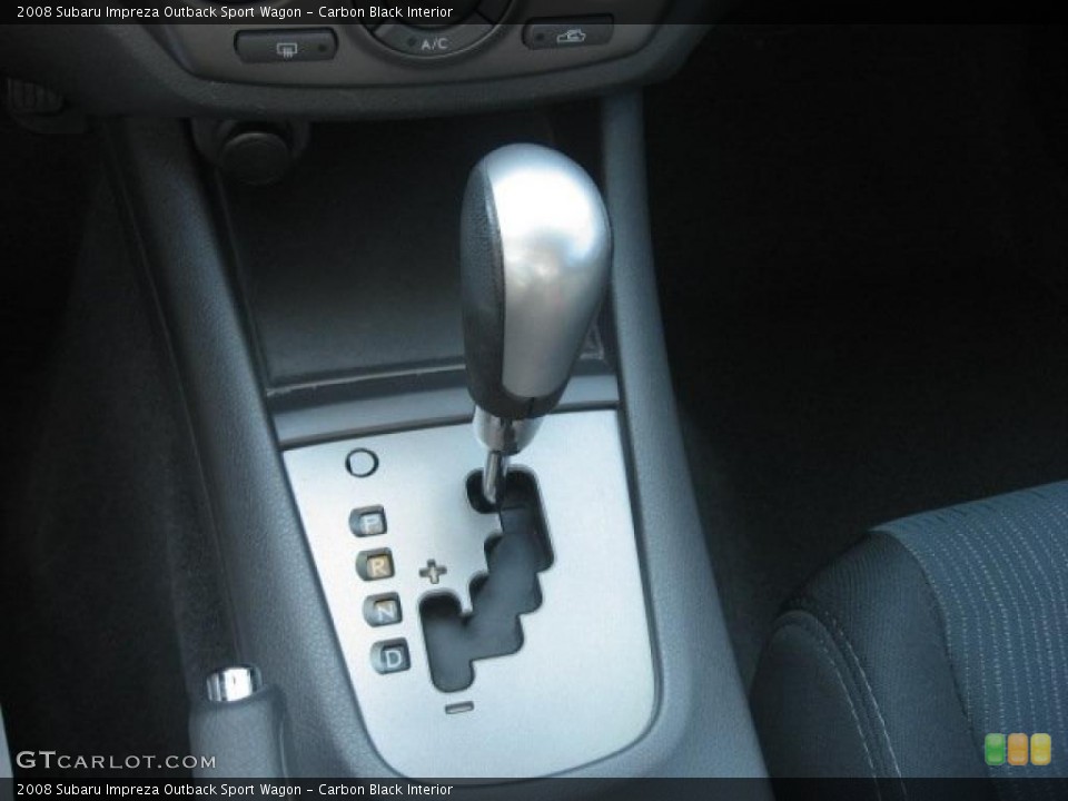 Carbon Black Interior Transmission for the 2008 Subaru Impreza Outback Sport Wagon #46801575