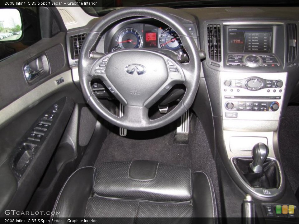 Graphite Interior Transmission for the 2008 Infiniti G 35 S Sport Sedan #46801782